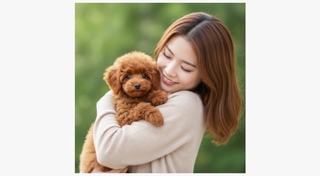 Interaktion und Vertrauen: Mensch-Hund-Porträt von MB-Fotostudio